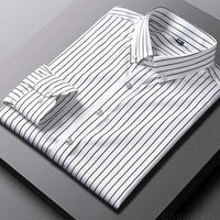 Oliver - Men's Casual Striped Shirt