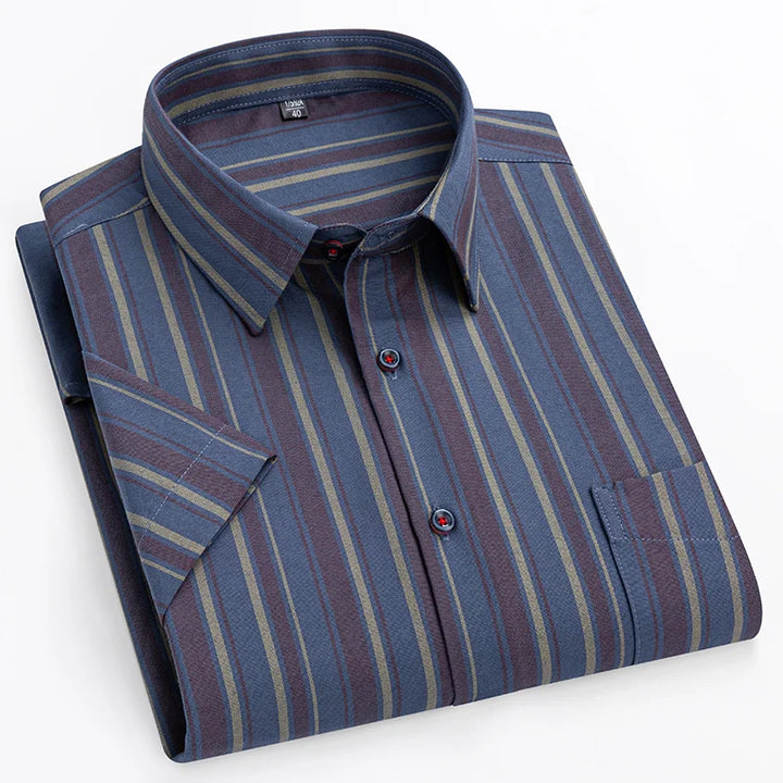 Alex - Cotton Short-Sleeve Shirt