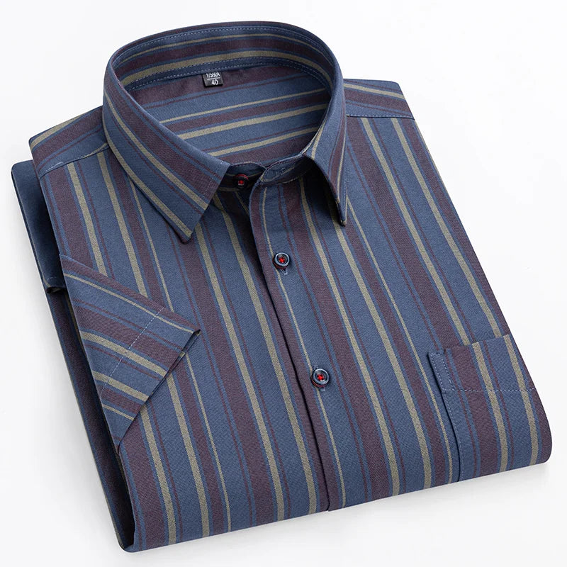 Alex - Cotton Short-Sleeve Shirt