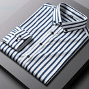 Oliver - Men's Casual Striped Shirt