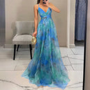 Carola™ - Charming Maxi Dress With Floral Print