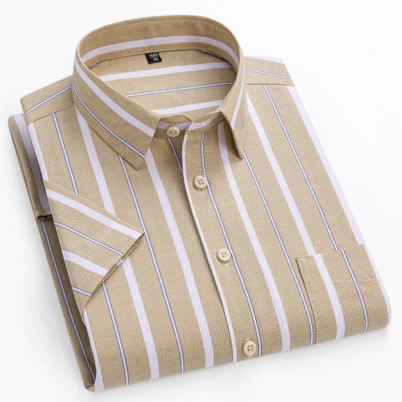 Alex - Cotton Short-Sleeve Shirt