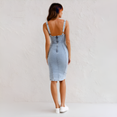 Arianna | Elegant Denim Dress
