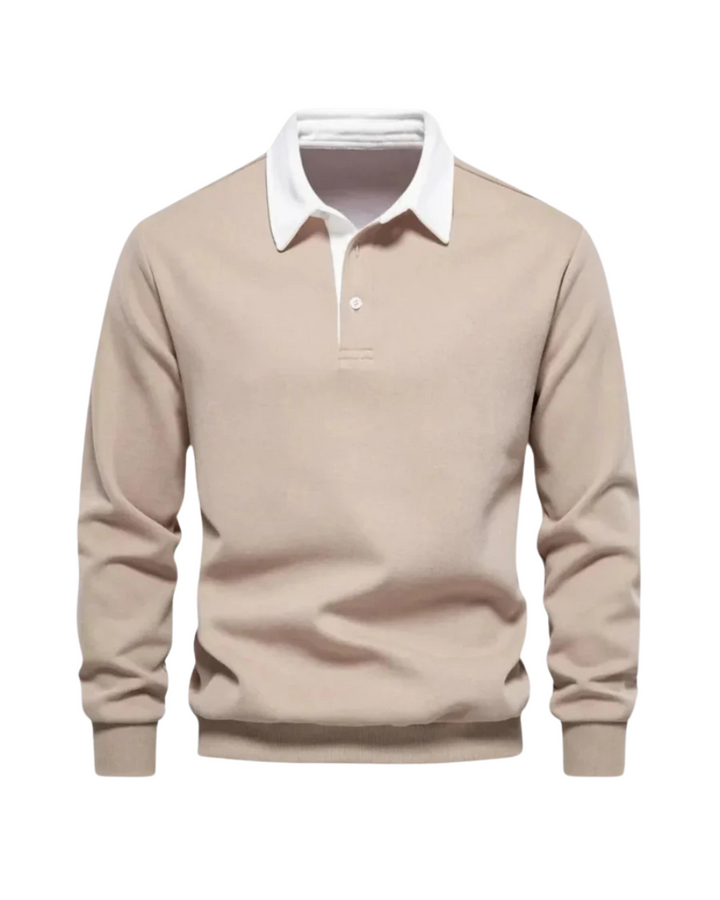 Adrian - Relaxed Fit Polo Sweater