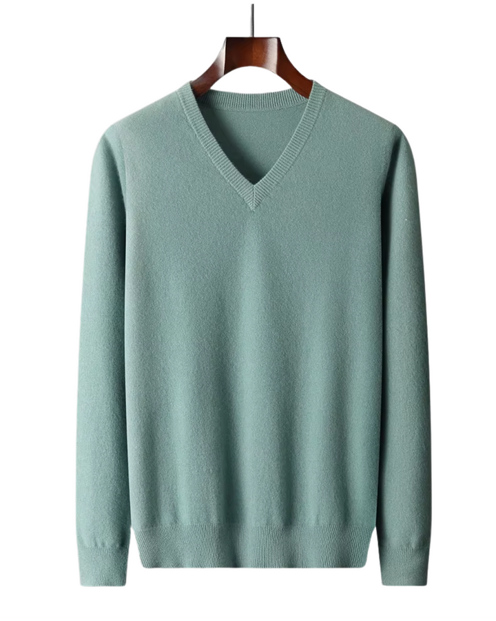 Matteo - Wool V-Neck Sweater