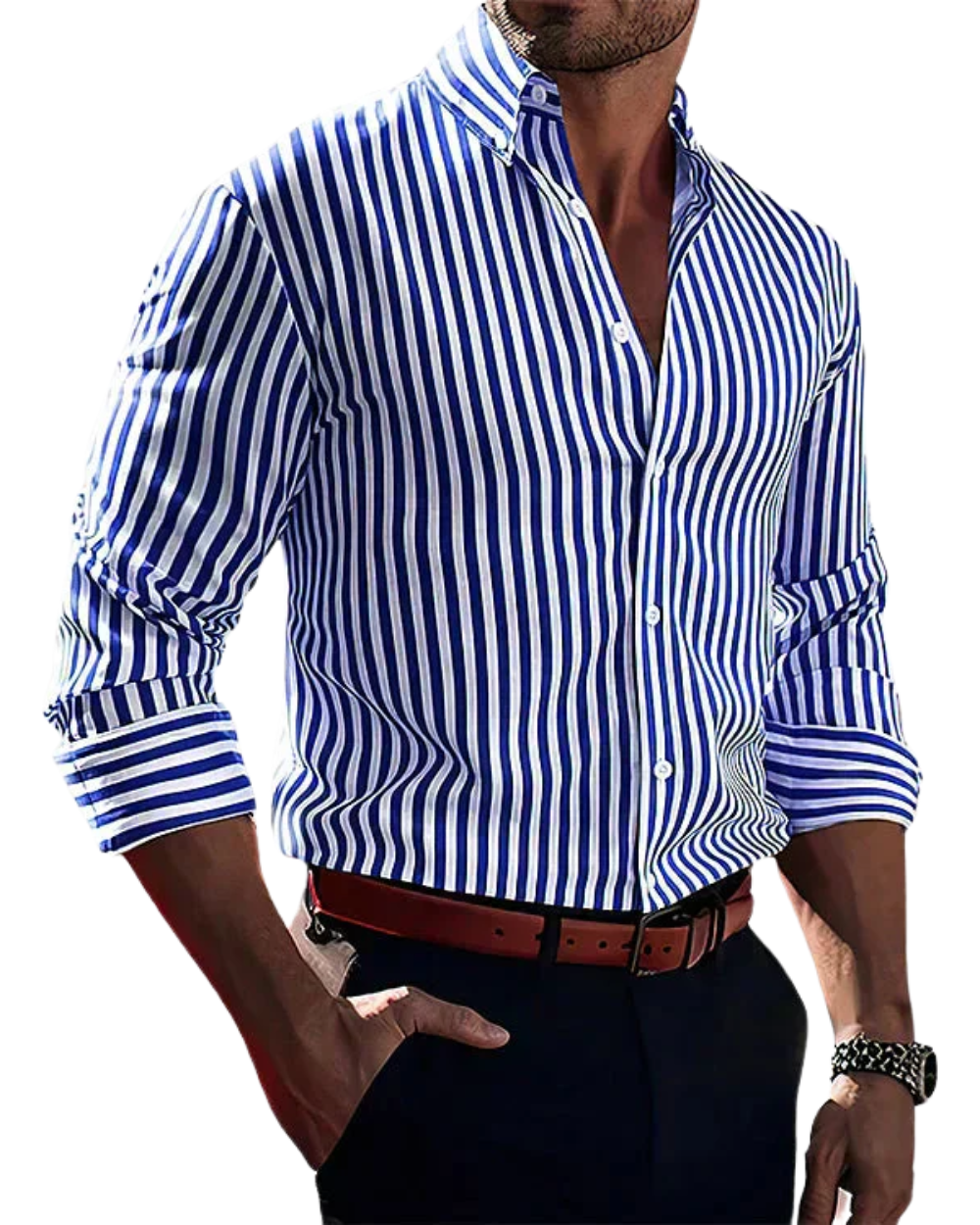 Felix - Elegant Striped Shirt