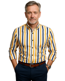 Oliver - Men's Casual Striped Shirt
