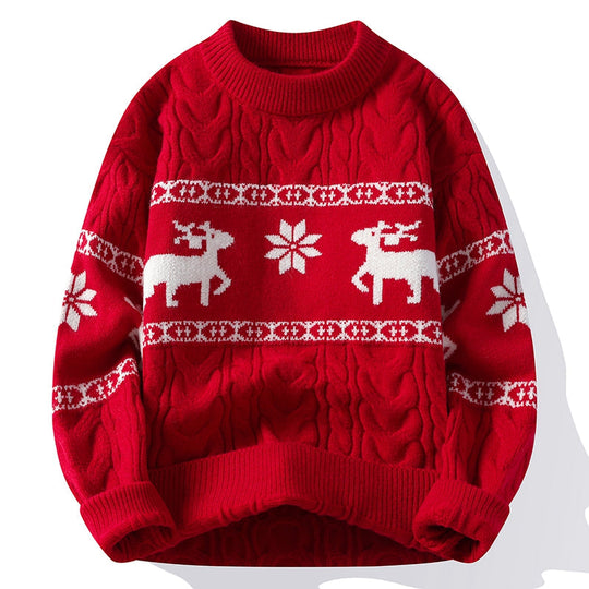 JOY™ Harajuku Christmas sweater with deer