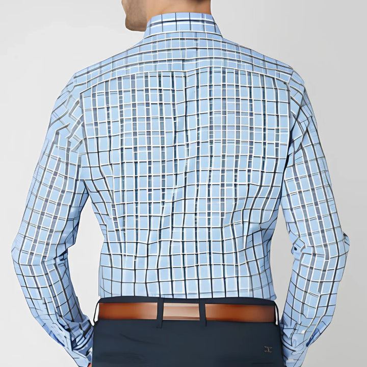 Ellis - Plaid Button-Up Shirt