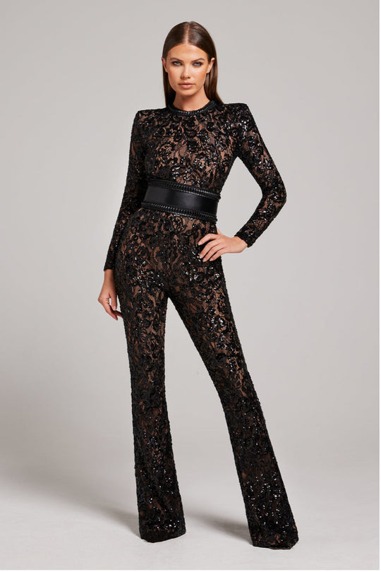 Lucia  Jumpsuit with lace