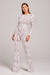 Lucia  Jumpsuit with lace