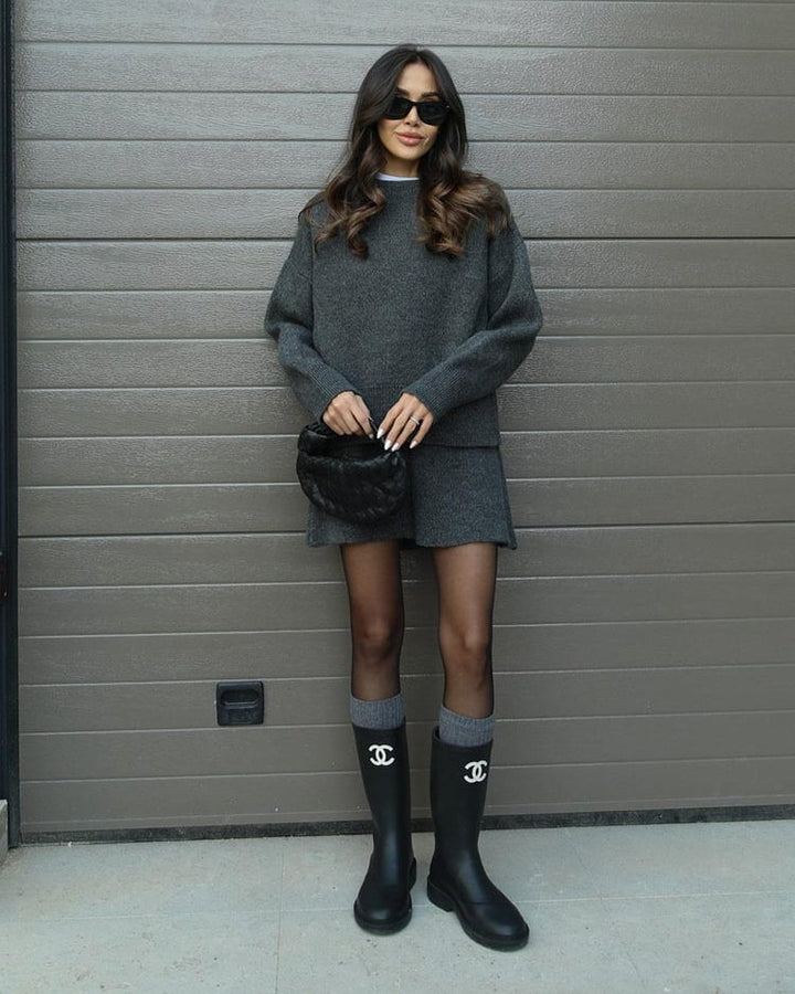 ANNA - ELEGANT KNIT SET