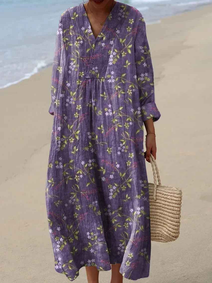 June Rose Art Dress – Breathable and Comfortabl