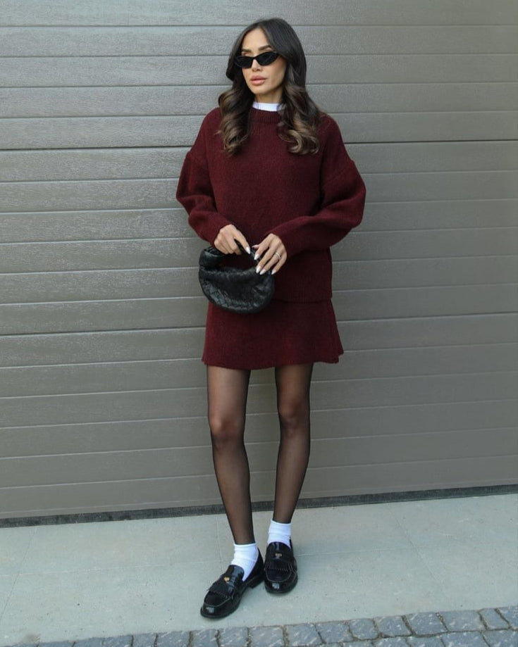 ANNA - ELEGANT KNIT SET