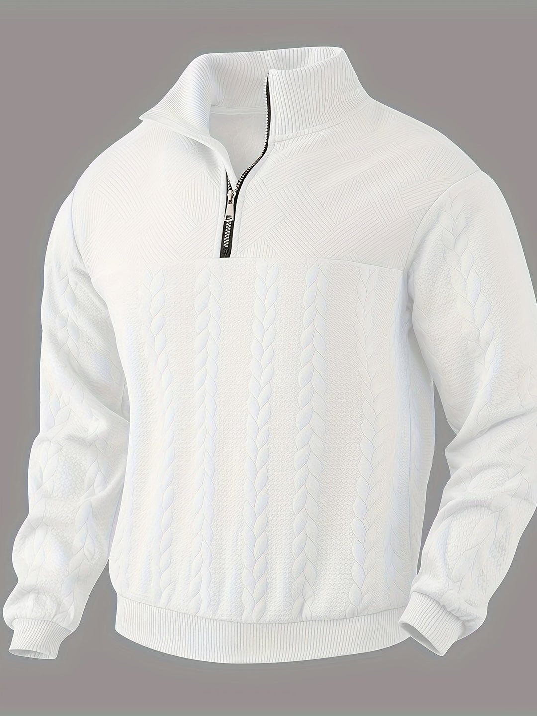 Raffaele Vintage Men's Sweater With Zip