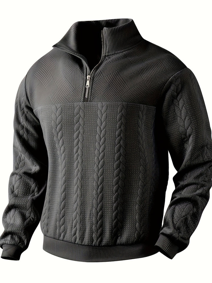 Raffaele Vintage Men's Sweater With Zip