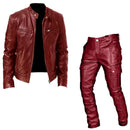 Ethan Leather Jacket & Leather Pants For Men