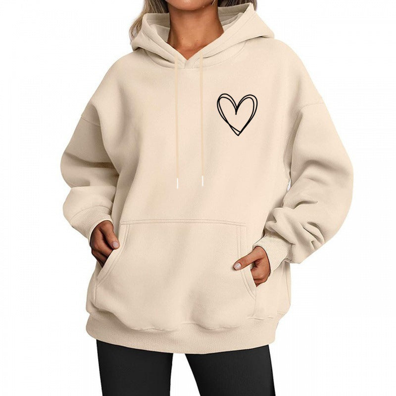 Casual & Cozy | Women's Brushed Hooded Hoody