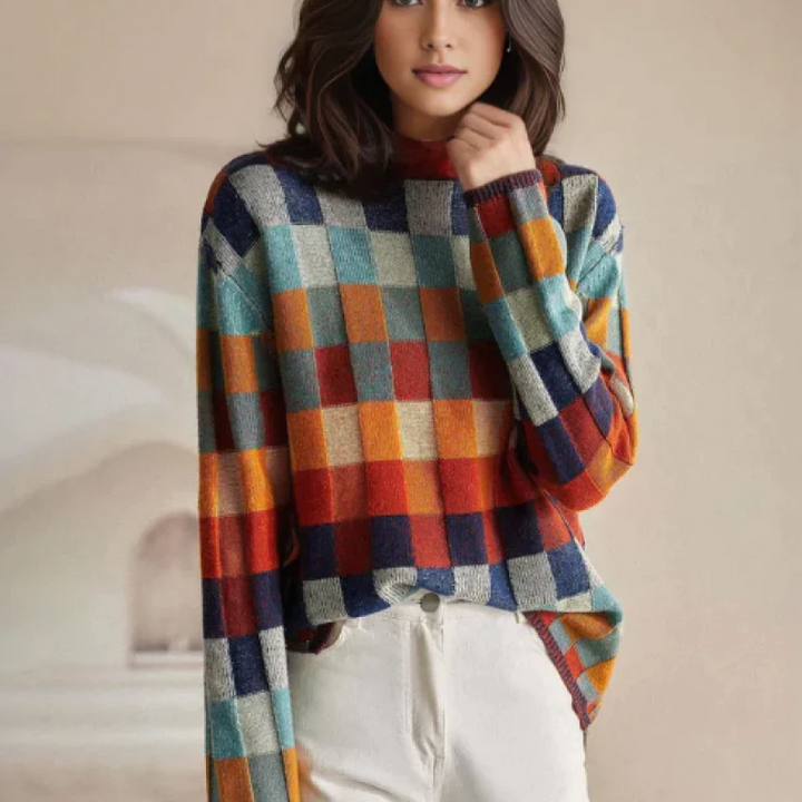 Lisa - Luxury Cashmere Sweater Inspired by Van Gogh