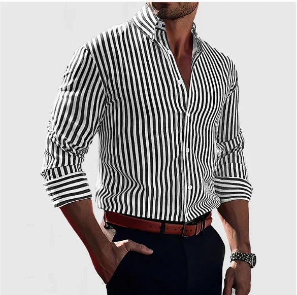 Felix - Elegant Striped Shirt