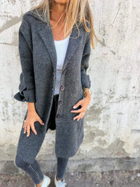 Marlina Long knitted Coat