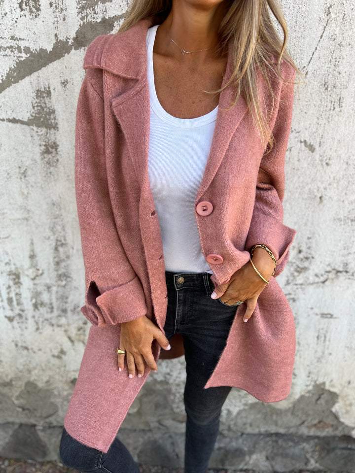 Marlina Long knitted Coat