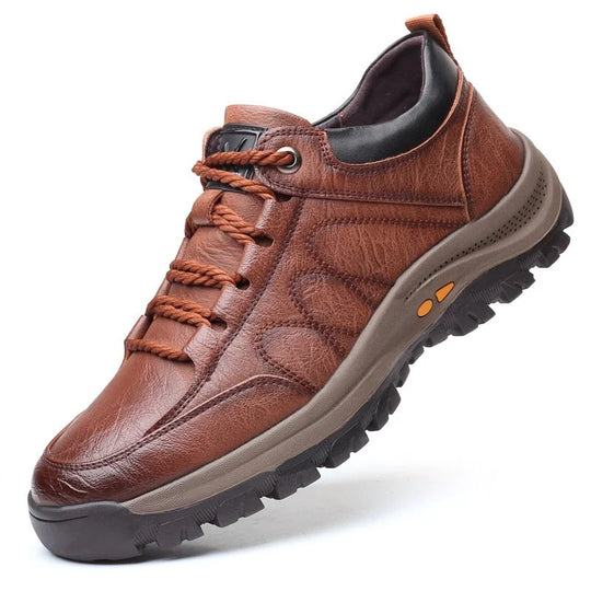 MATT  HAND STITCHED LEATHER CASUAL MEN'S SHOES