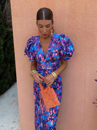 Giada™ | Vibrant Midi Dress