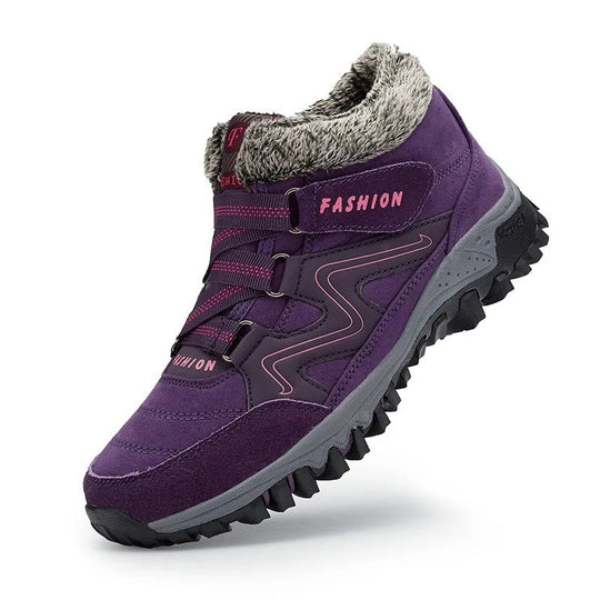 OrthoGuard Women's Orthopedic Winter Sneakers – Stylish & Warm