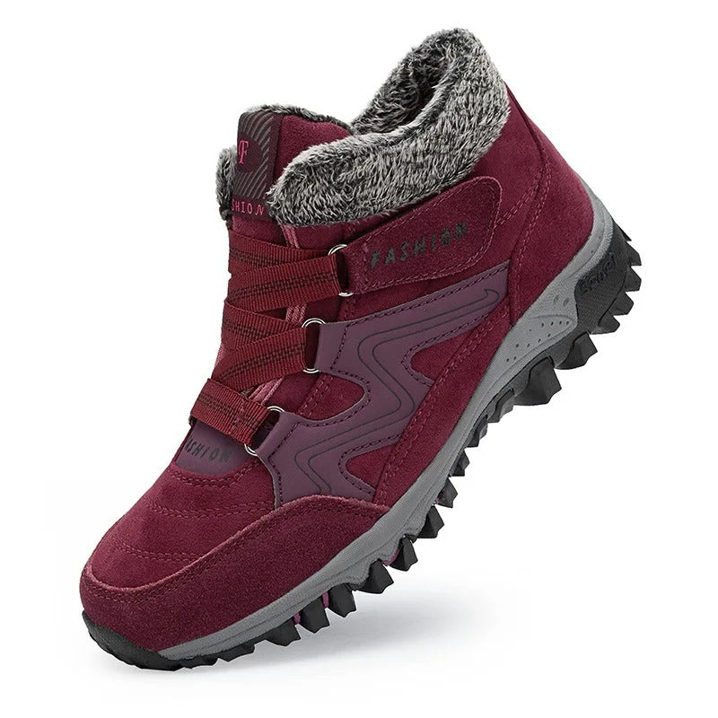 OrthoGuard Women's Orthopedic Winter Sneakers – Stylish & Warm