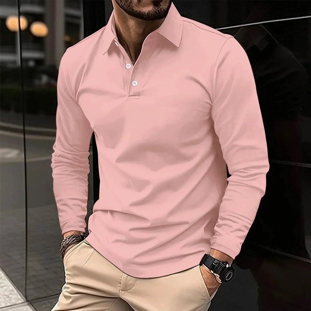 Frederick™  Casual long sleeved polo