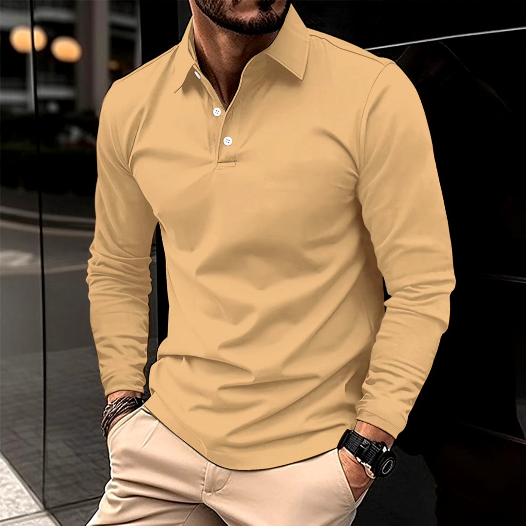 Frederick™  Casual long sleeved polo