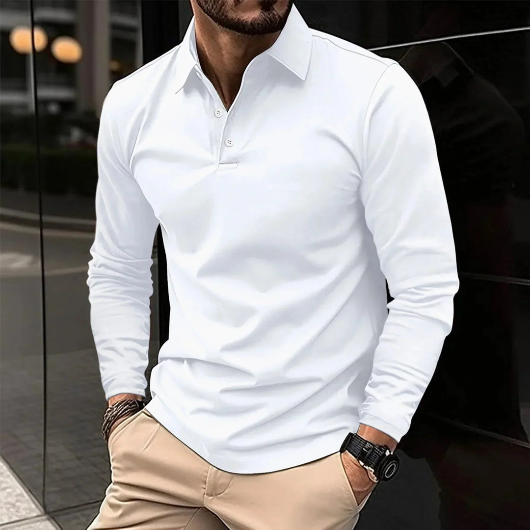 Frederick™  Casual long sleeved polo